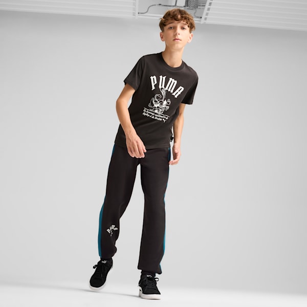 Playera adolescentes GRAPHICS Super PUMA juvenil, PUMA Black, extralarge