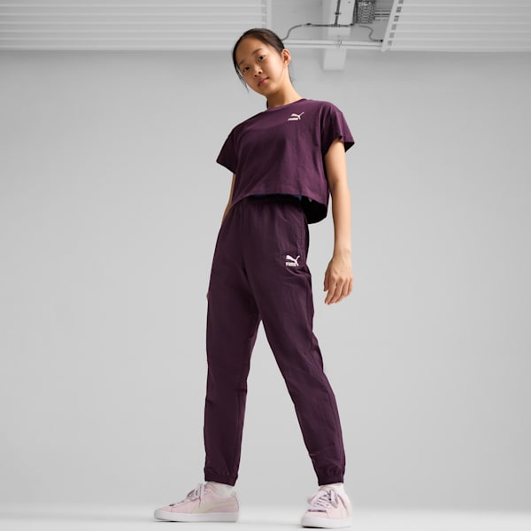 Pantalon décontracté CLASSICS Enfant et adolescent, Midnight Plum, extralarge