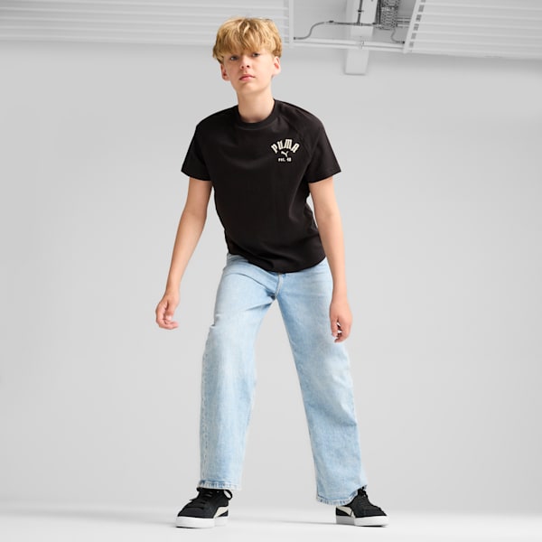 CLASSICS PLAY LOUD Big Kids' Tee, PUMA Black, extralarge