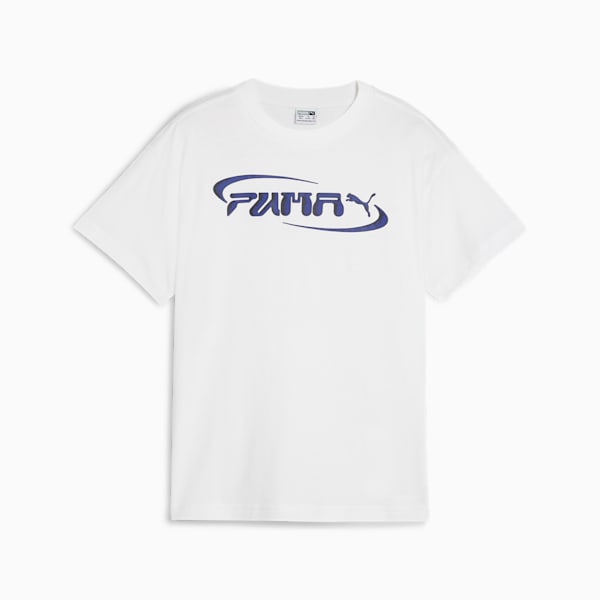 Martian Sunset Big Kids' Tee, PUMA White, extralarge