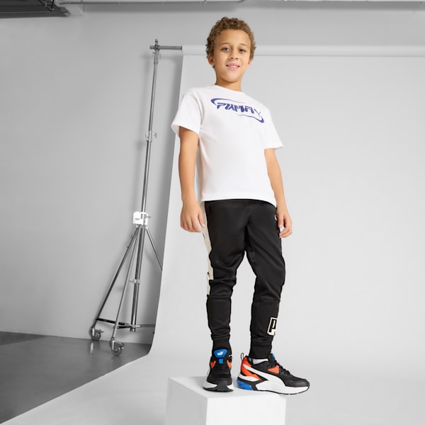 Martian Sunset Big Kids' Tee, PUMA White, extralarge