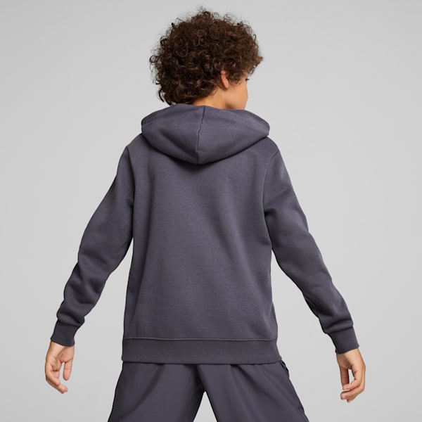 Sudadera con capucha para niños grandes Martian Sunset, Galactic Gray, extralarge