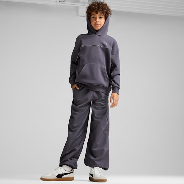 Sudadera con capucha para niños grandes Martian Sunset, Galactic Gray, extralarge