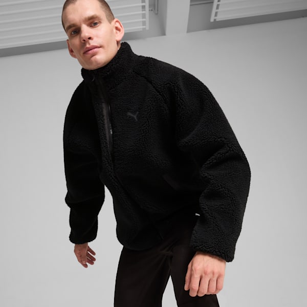 Reversible Sherpa Jacket Men, PUMA Black, extralarge