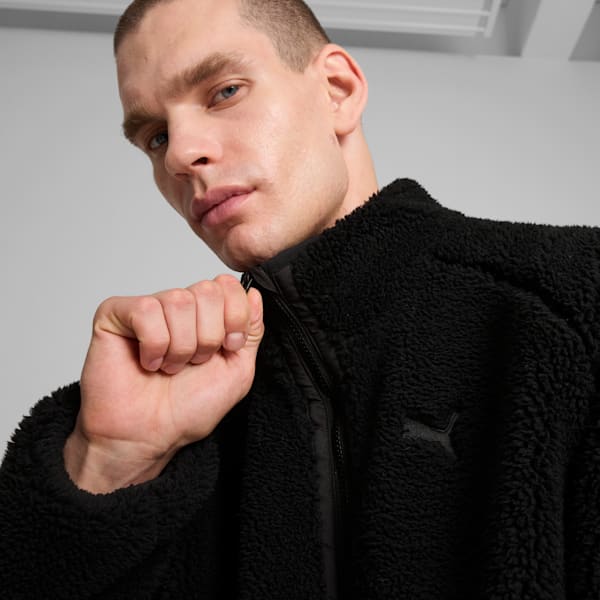 Reversible Sherpa Jacket Men, PUMA Black, extralarge
