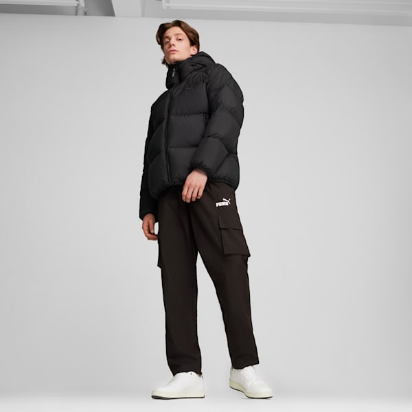 Men's Down Puffer Jacket, PUMA Black, extralarge