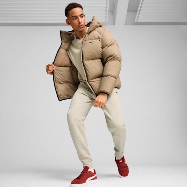 Men's Down Puffer Jacket, Oak Branch, extralarge