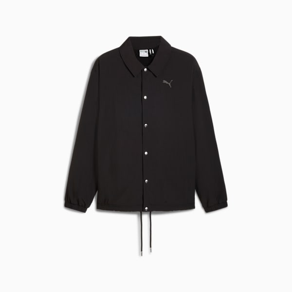 Men's Coach Jacket, PUMA Black, extralarge