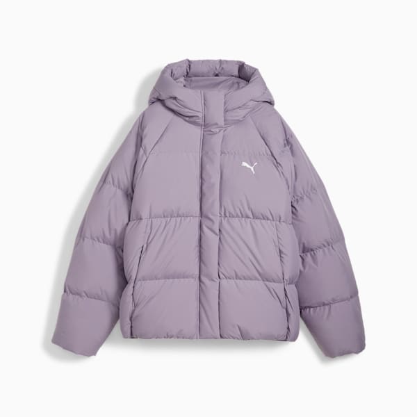 Down Puffer Jacket Women, Pale Plum, extralarge