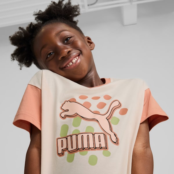 Playera CLASSICS PUMA FC para niños, Island Pink, extralarge