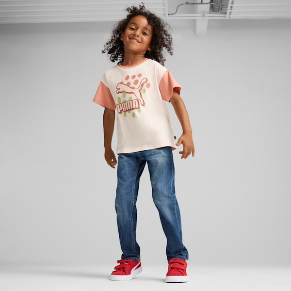 CLASSICS PUMA FC Little Kids' Tee, Island Pink, extralarge
