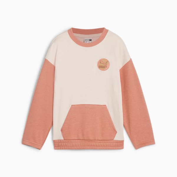 CLASSICS PUMA FC Little Kids' Crew, Island Pink, extralarge