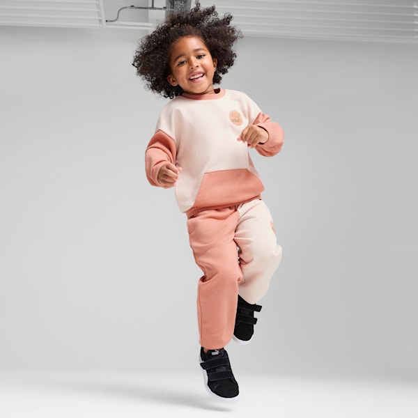 CLASSICS FC Kid's Relaxed Fit Crew Neck Sweatshirt, Island Pink, extralarge-IND