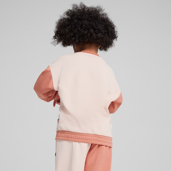 CLASSICS FC Kid's Relaxed Fit Crew Neck Sweatshirt, Island Pink, extralarge-IND