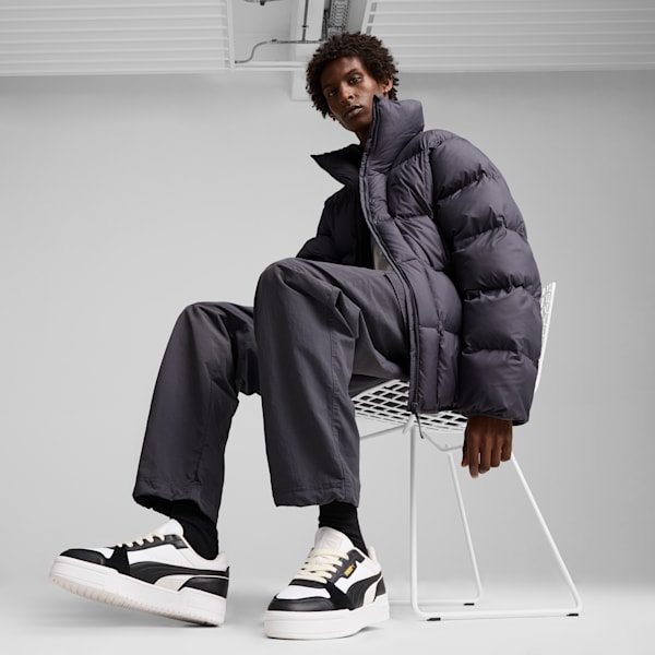 Men's Puffer Jacket, Galactic Gray, extralarge