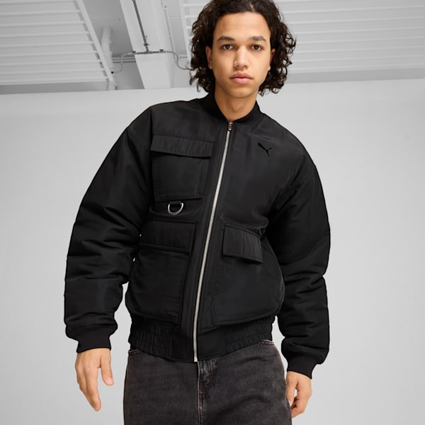 Men's Bomber Jacket, PUMA Black, extralarge