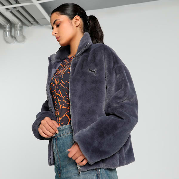 Soft Fleece Women s Relaxed Fit Jacket