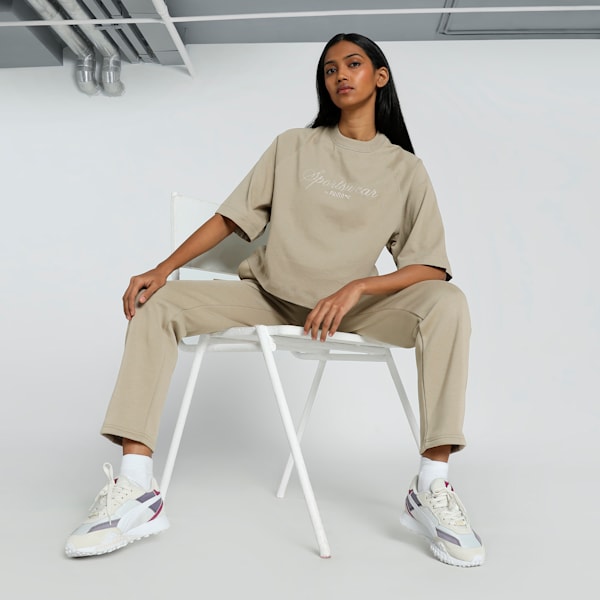 CLASSICS Women's Oversized Tee, Oak Branch, extralarge-IND