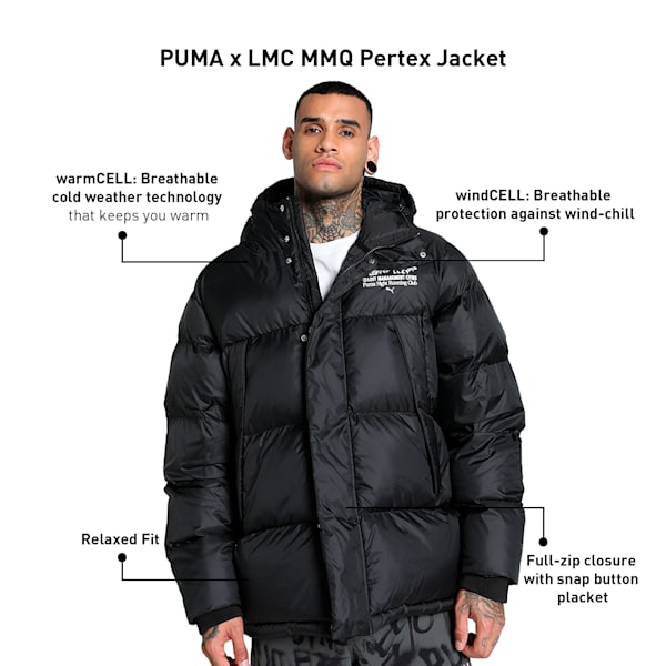 PUMA x LMC MMQ Pertex Men's Relaxed Fit Jacket, PUMA Black, extralarge-IND