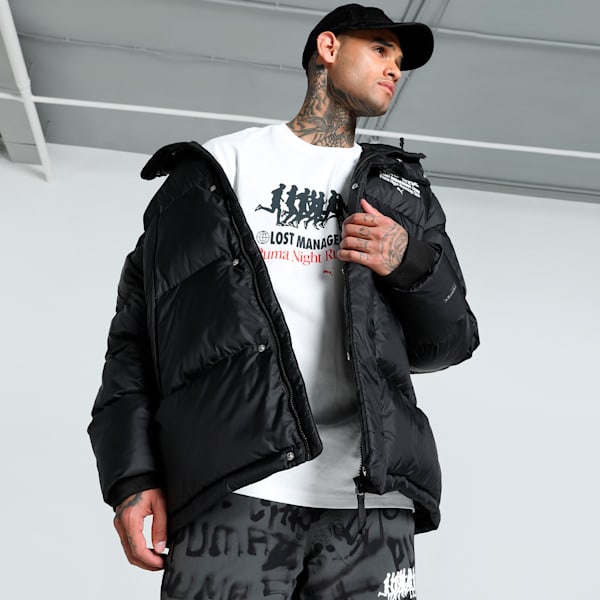 PUMA x LMC MMQ Pertex Men's Relaxed Fit Jacket, PUMA Black, extralarge-IND