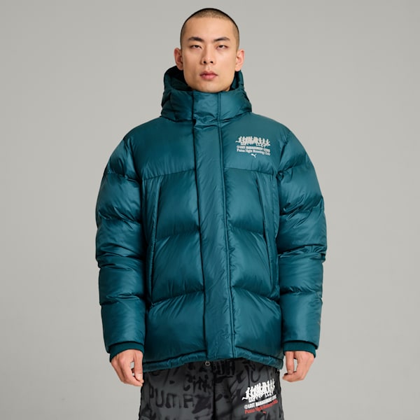 Chamarra Hombre PUMA x LMC MMQ, Cold Green, extralarge