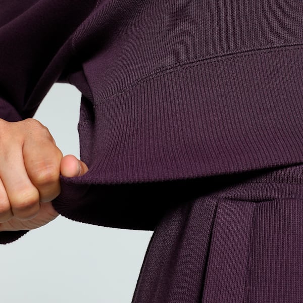 CLASSICS Women's Relaxed Fit Hoodie, Midnight Plum, extralarge-IND