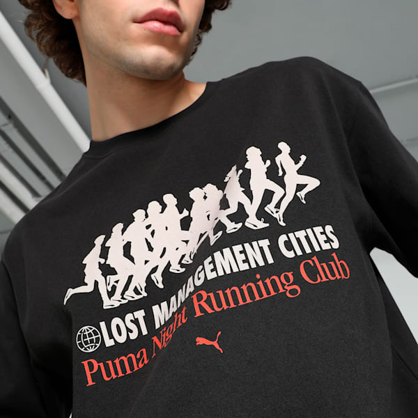 PUMA x LMC Graphic Men's Relaxed Fit Tee, PUMA Black, extralarge-IND