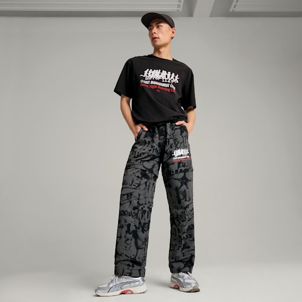 Playera Hombre PUMA x LMC, PUMA Black, extralarge