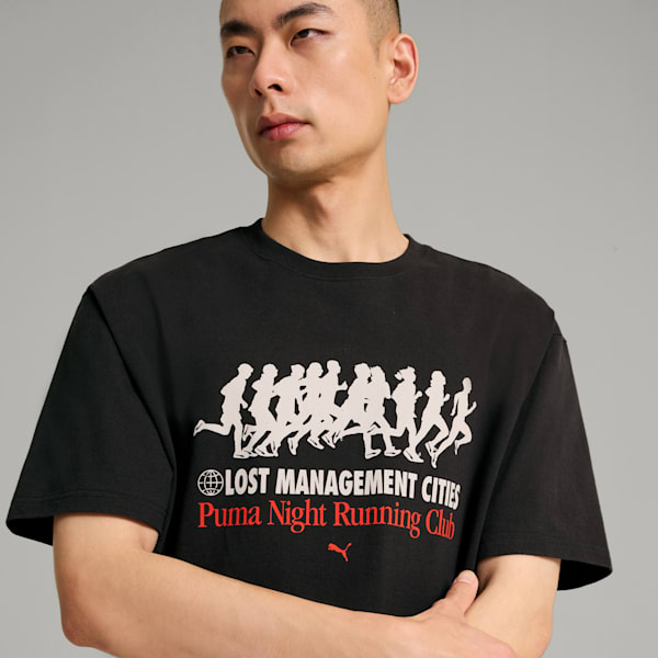 PUMA x LMC Graphic Tee Men, PUMA Black, extralarge