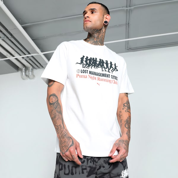 PUMA x LMC Graphic Men's Relaxed Fit Tee, PUMA White, extralarge-IND