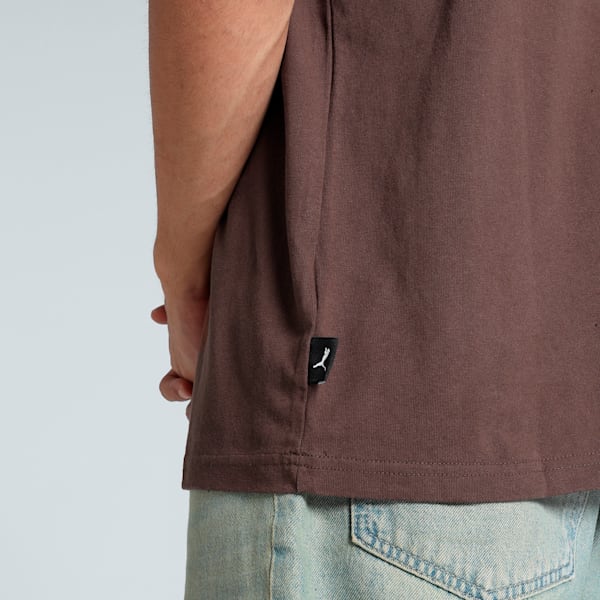 PUMA x LMC Graphic Men's Relaxed Fit Tee, Espresso Brown, extralarge-IND
