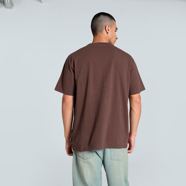 PUMA x LMC Graphic Men's Relaxed Fit Tee, Espresso Brown, extralarge-IND