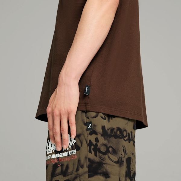 メンズ PUMA x LMC グラフィック 半袖 Tシャツ, Espresso Brown, extralarge-JPN