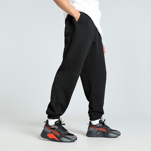 PUMA x LMC Men's Relaxed Fit Sweat Pants, PUMA Black, extralarge-IND