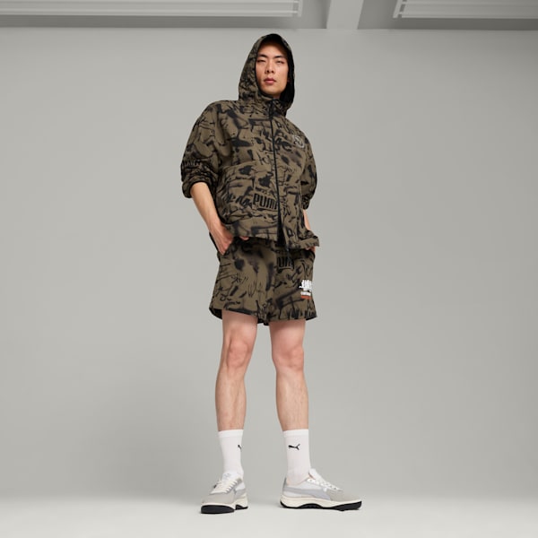 PUMA x LMC All-over Print Pants Men, Wild Willow, extralarge