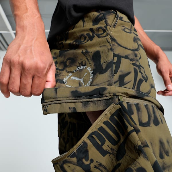 PUMA x LMC All-over Print Men's Relaxed Fit Pants, Wild Willow, extralarge-IND