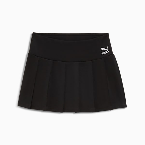 Puma Classics Pleated Mini Skirt Women Black M
