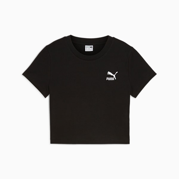Playera Mujer CLASSICS Baby, PUMA Black, extralarge