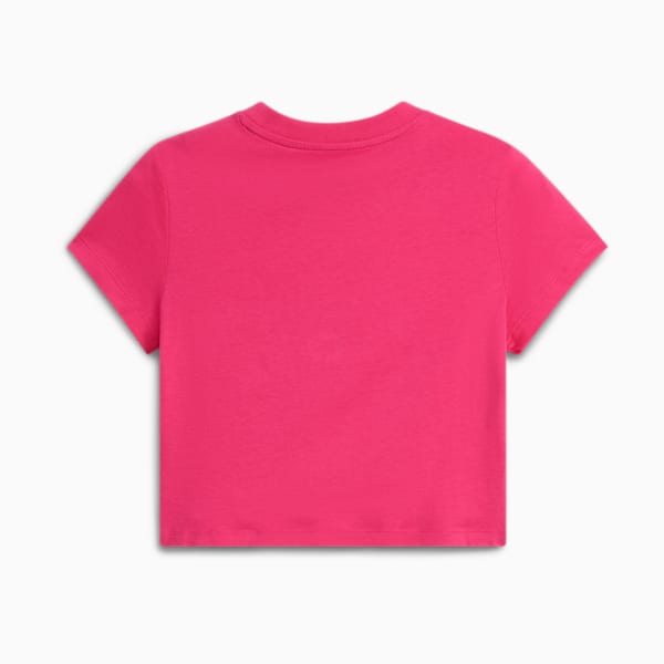 Camiseta recortada para mujer CLASSICS, PUMA Pink, extralarge