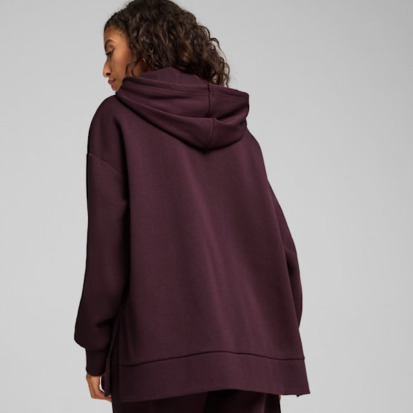 CLASSICS Oversized Hoodie Women, Midnight Plum, extralarge