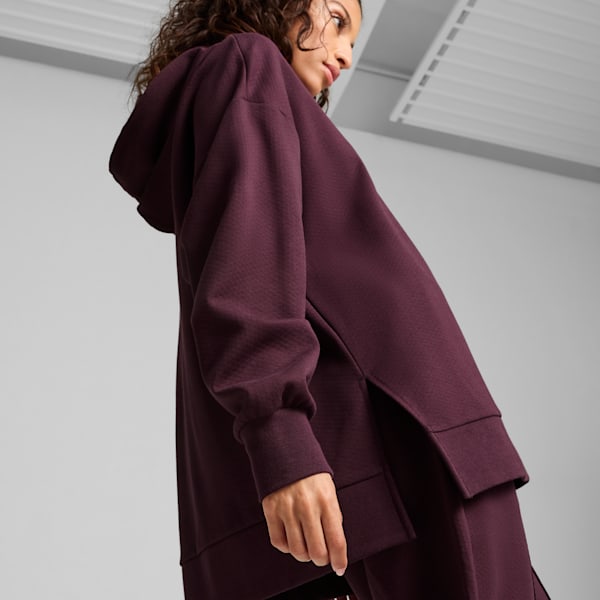 CLASSICS Oversized Hoodie Women, Midnight Plum, extralarge