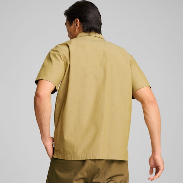 MMQ Half-Zip Shirt Men, Golden Fog, extralarge