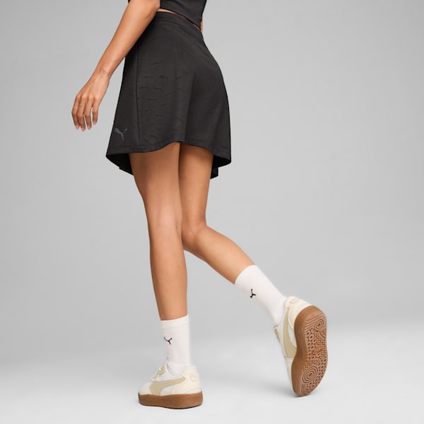 Falda DARE TO para mujer, PUMA Black-AOP, extralarge
