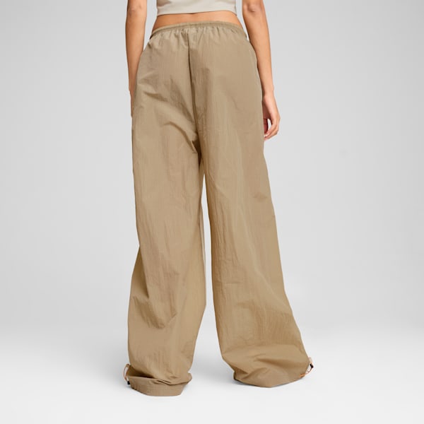 DARE TO Women's Parachute Pants, Alpine Snow-Oak Branch, extralarge