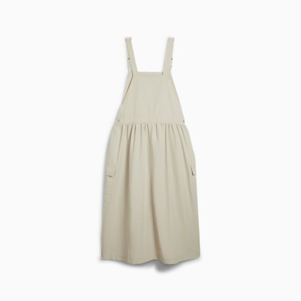 DOWNTOWN Dungaree Dress Women, Desert Dust, extralarge