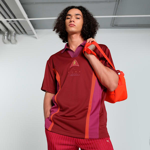 Players Lane Men's Relaxed Fit Jersey, Intense Red, extralarge-IND