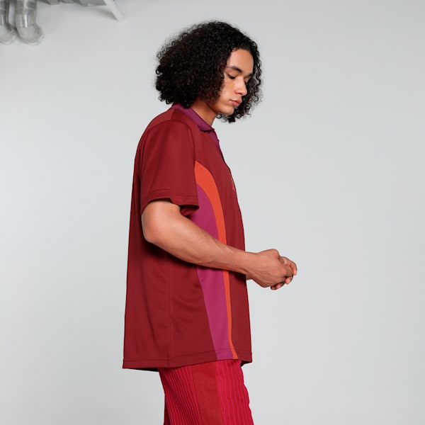 Players Lane Men's Relaxed Fit Jersey, Intense Red, extralarge-IND