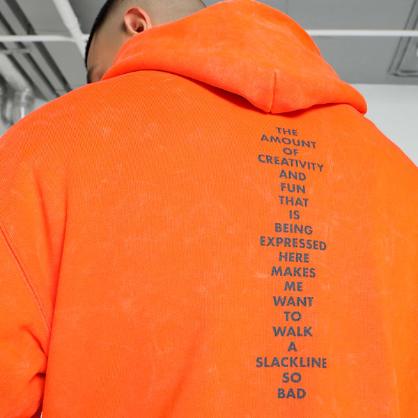 UNTERGRUND Oversized Hoodie, Flame Flicker, extralarge-IND