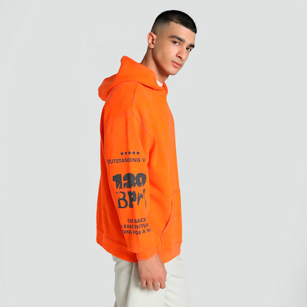 UNTERGRUND Oversized Hoodie, Flame Flicker, extralarge-IND