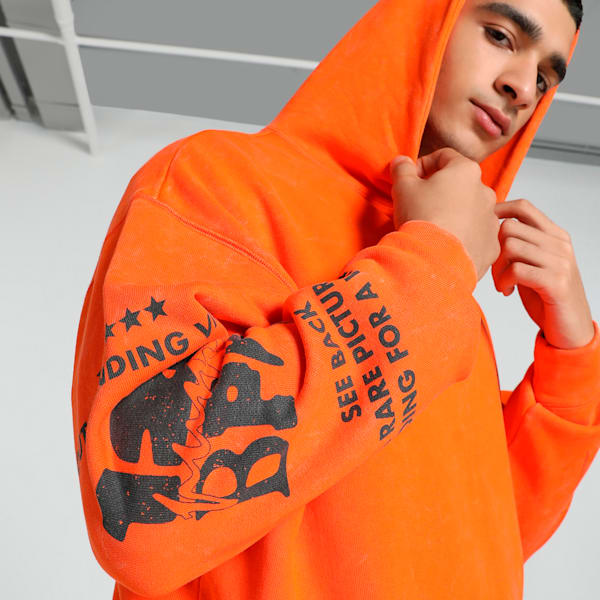 UNTERGRUND Oversized Hoodie, Flame Flicker, extralarge-IND